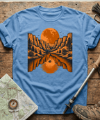 Canyon Kayak Orange Moon T-Shirt