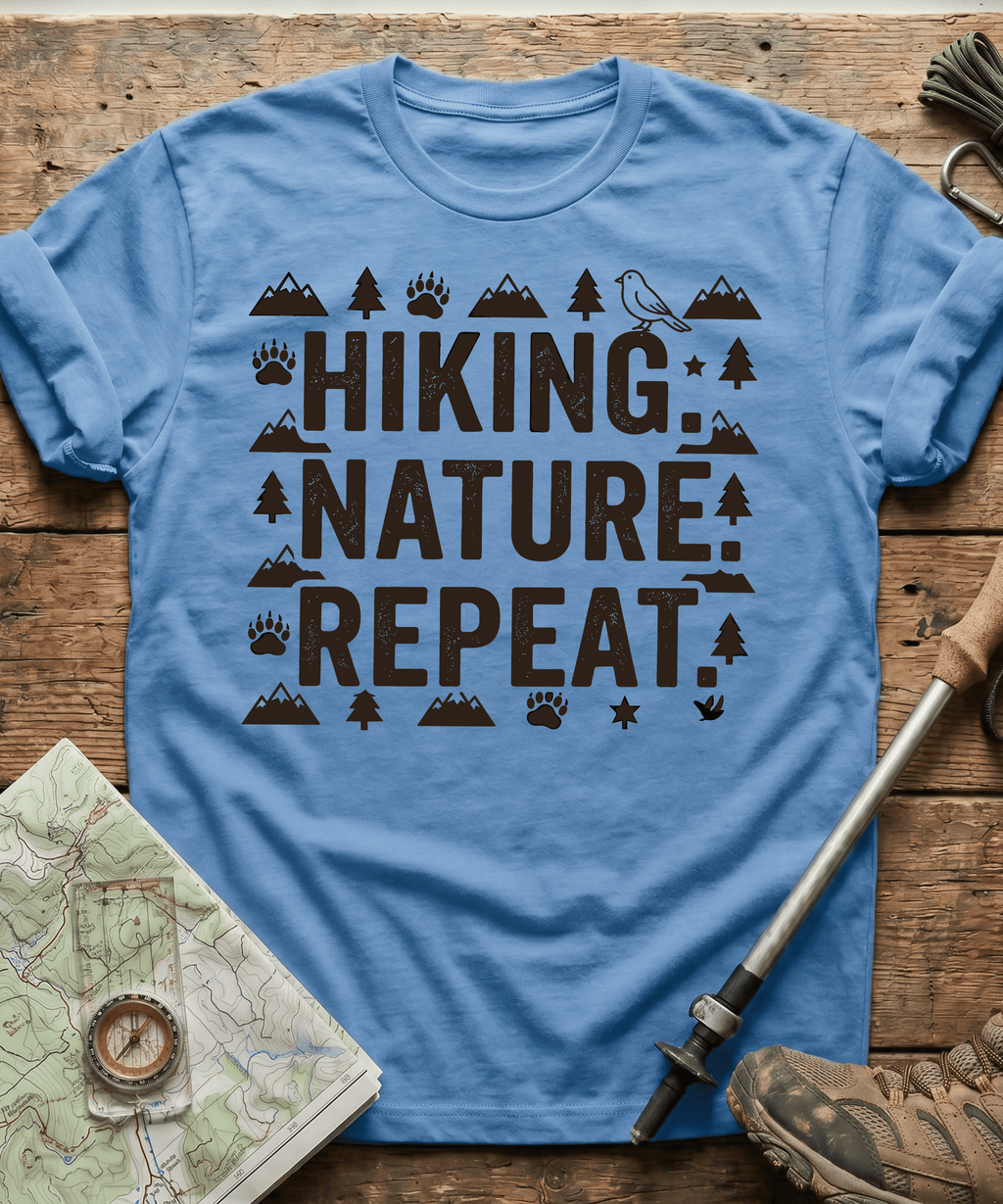 Hiking Nature Repeat T-shirt