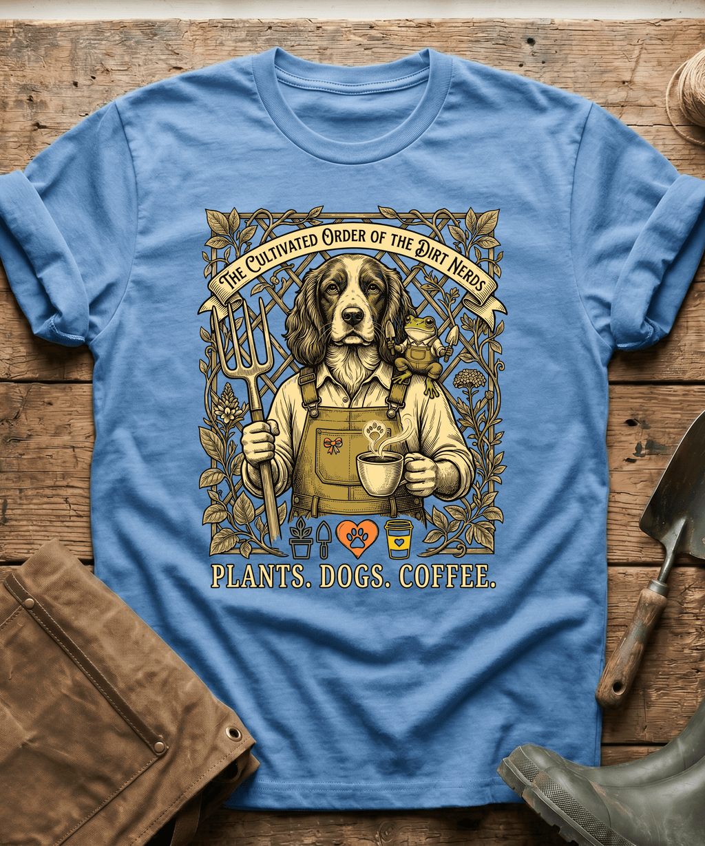 Cultivated Order Of Dirt Nerds Dog T-Shirt