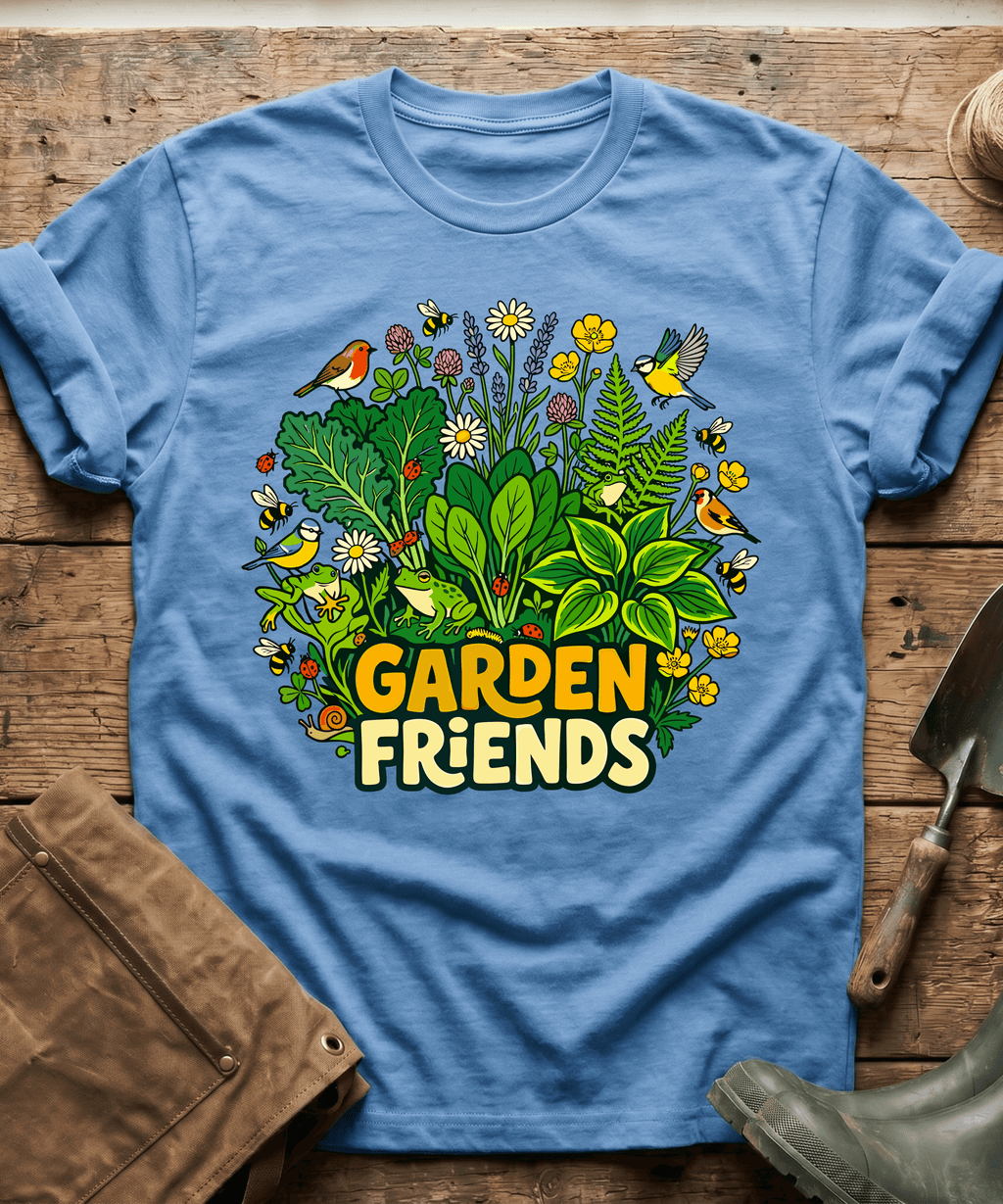 Cute Garden Friends Wildlife T-Shirt