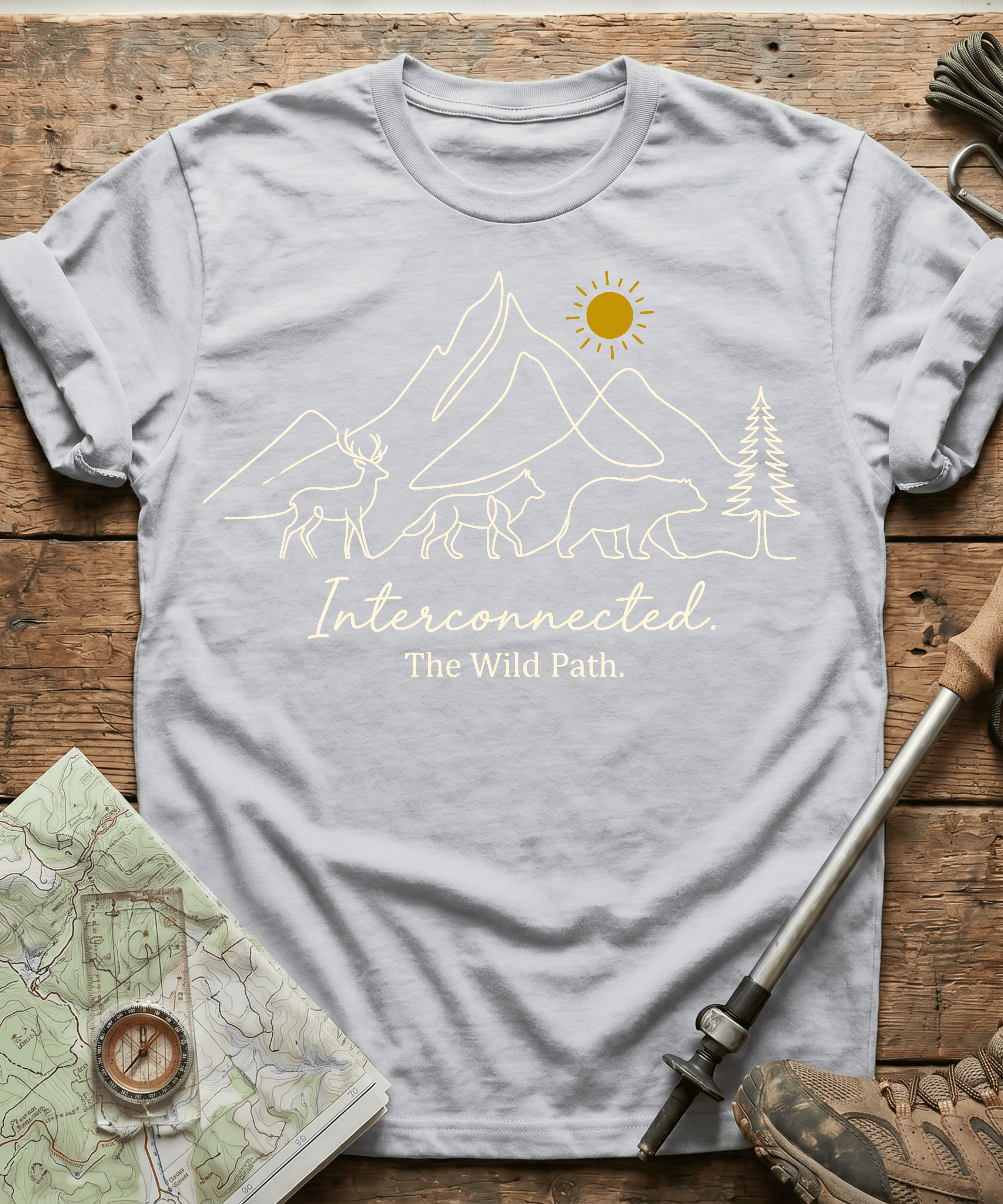 Interconnected The Wild Path T-shirt