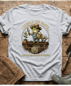 Secrets in the Soil Frog Gardener T-Shirt