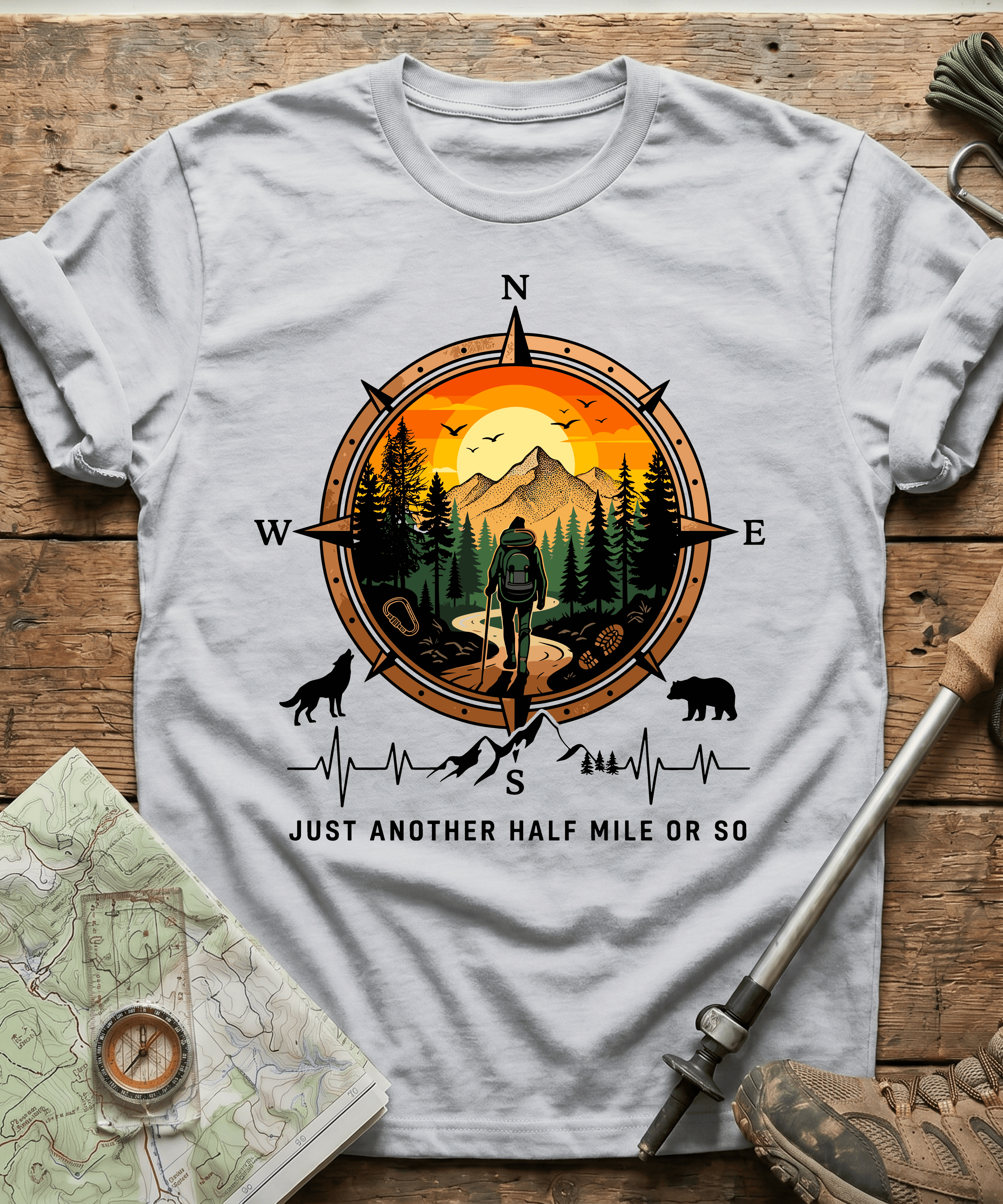 Just Another Half Mile Or So T-shirt