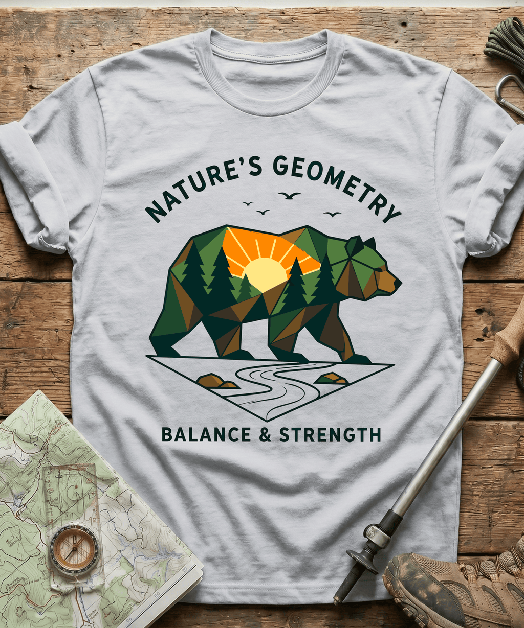 Nature's Geometry Balance And Strength T-shirt