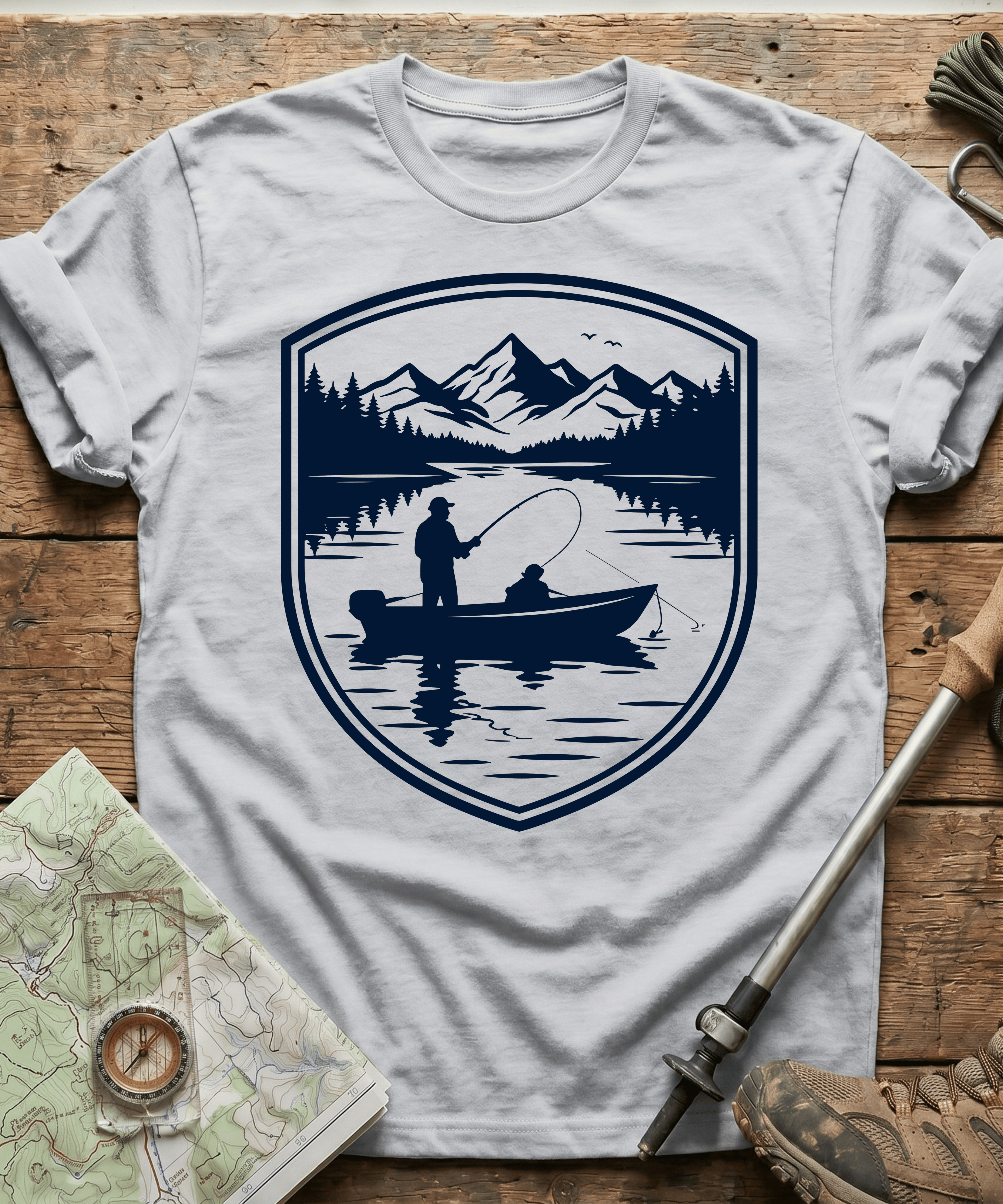 Lake Fishing Adventure T-Shirt