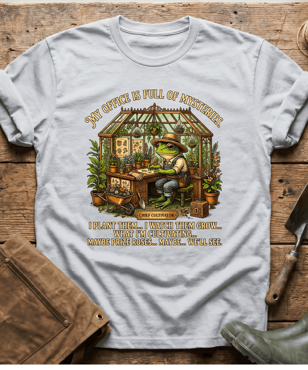 Chief Cultivator Office Full Of Mysteries T-Shirt