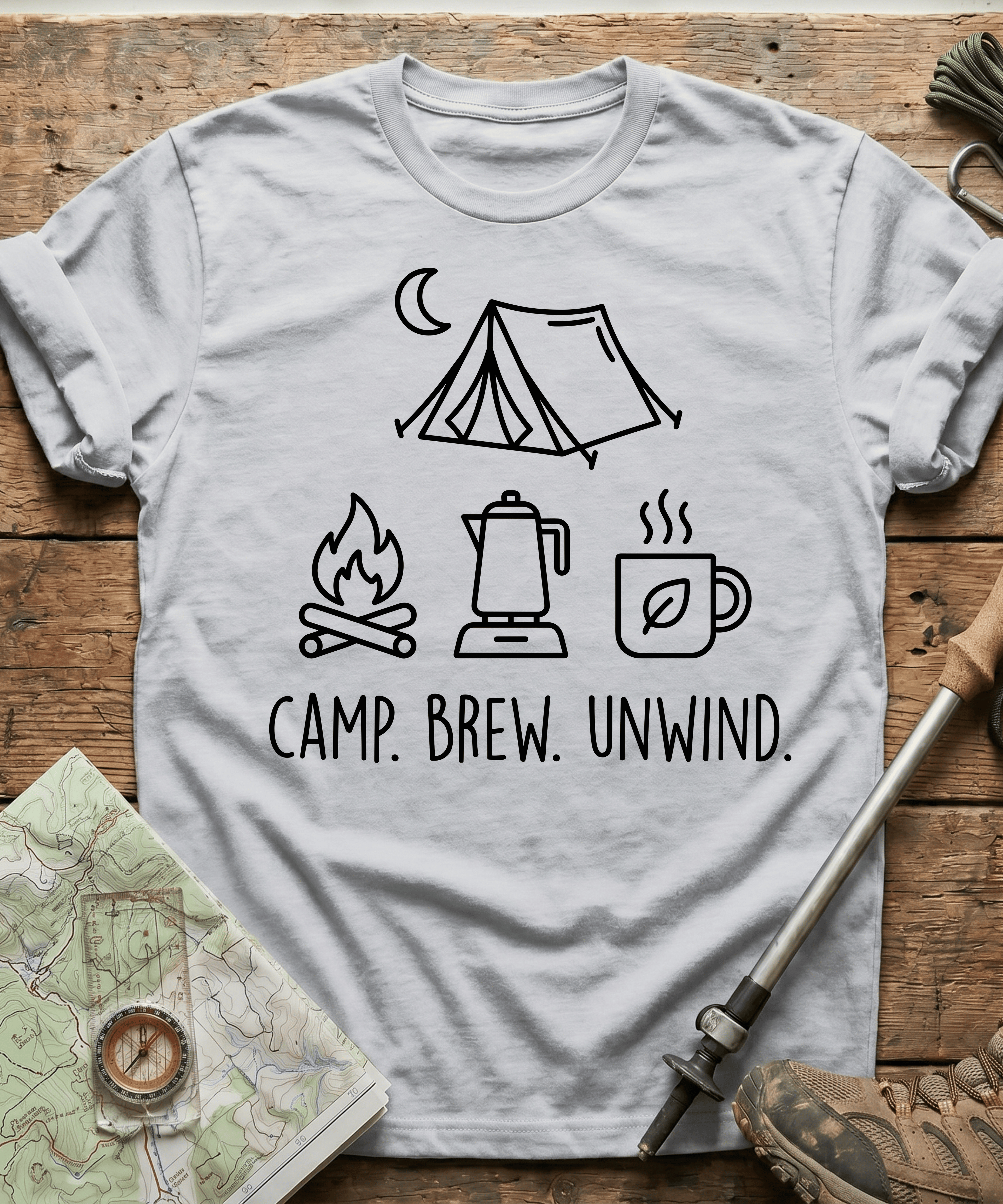 Camp Brew Unwind T-shirt