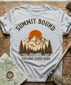 Summit Bound Explore Every Peak T-shirt