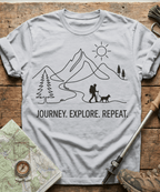 Journey Explore Repeat T-shirt