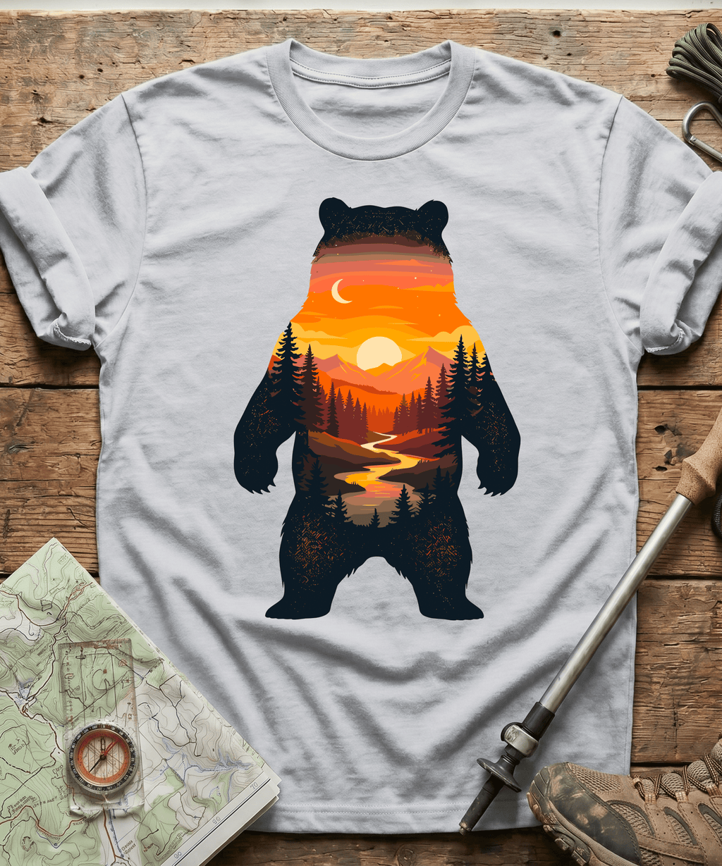 Mountain River Bear T-Shirt