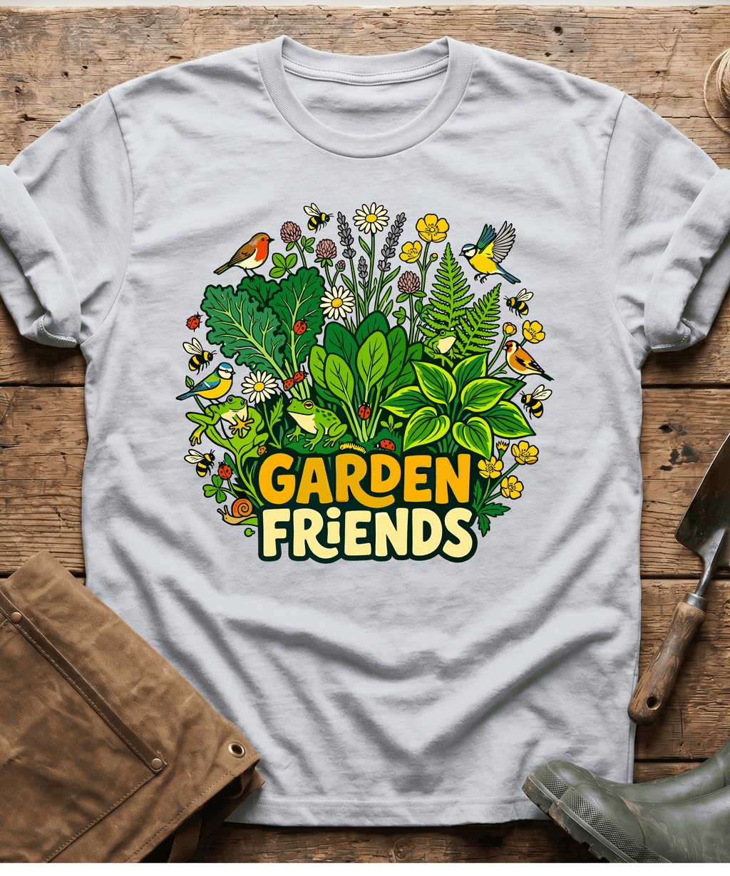 Cute Garden Friends Wildlife T-Shirt