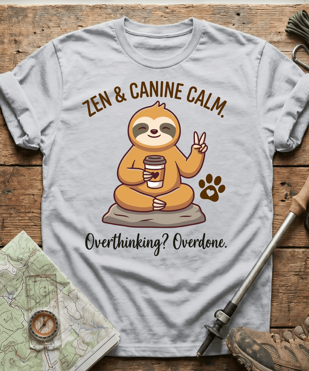 Zen And Canine Calm T-shirt