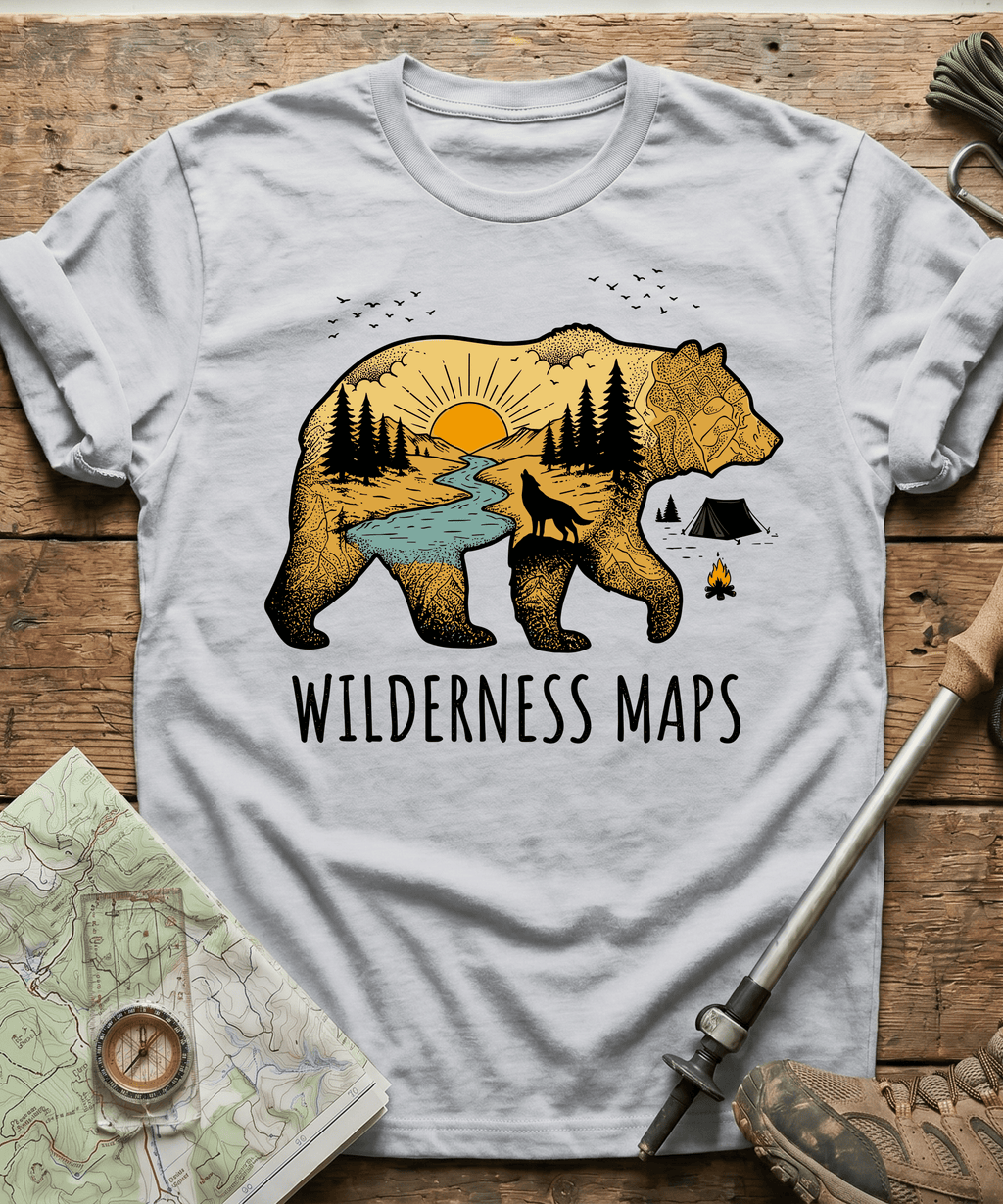Wilderness Maps T-shirt