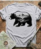 Minimalist Mountain Bear T-Shirt