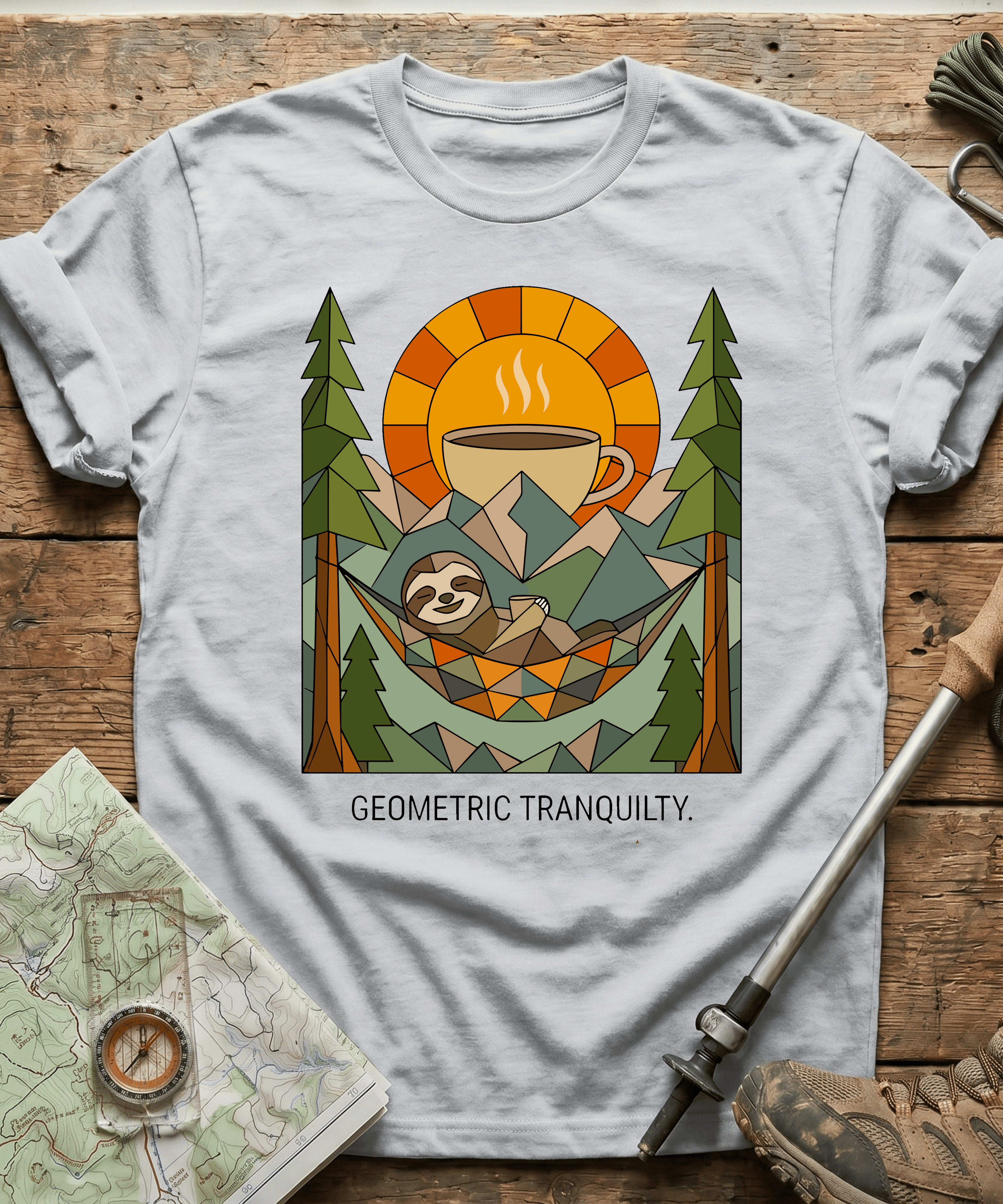 Geometric Tranquilty T-shirt