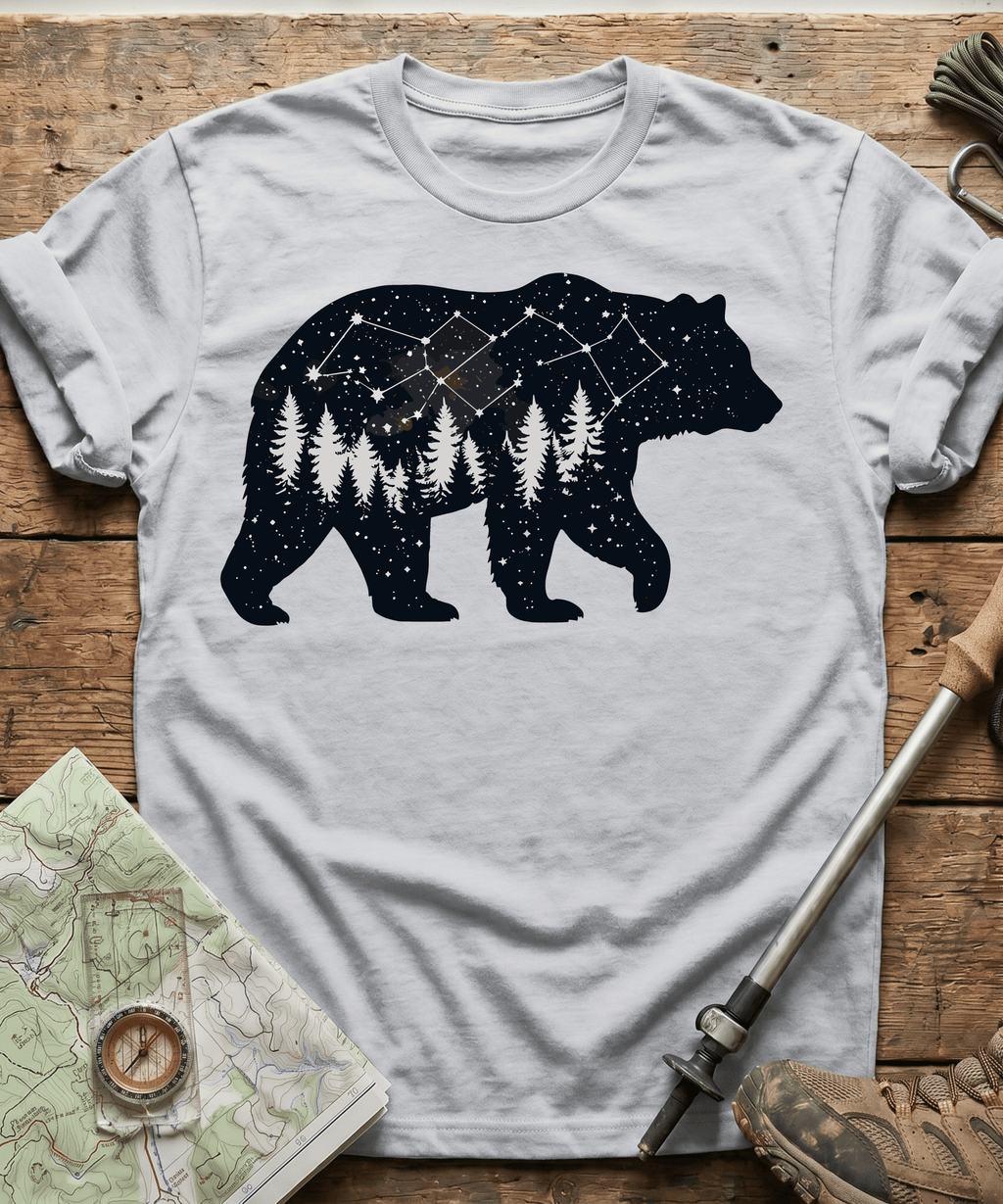 Starry Night Constellation Bear T-Shirt