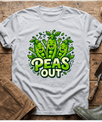 Cute Peas Out Funny Gardening T-Shirt