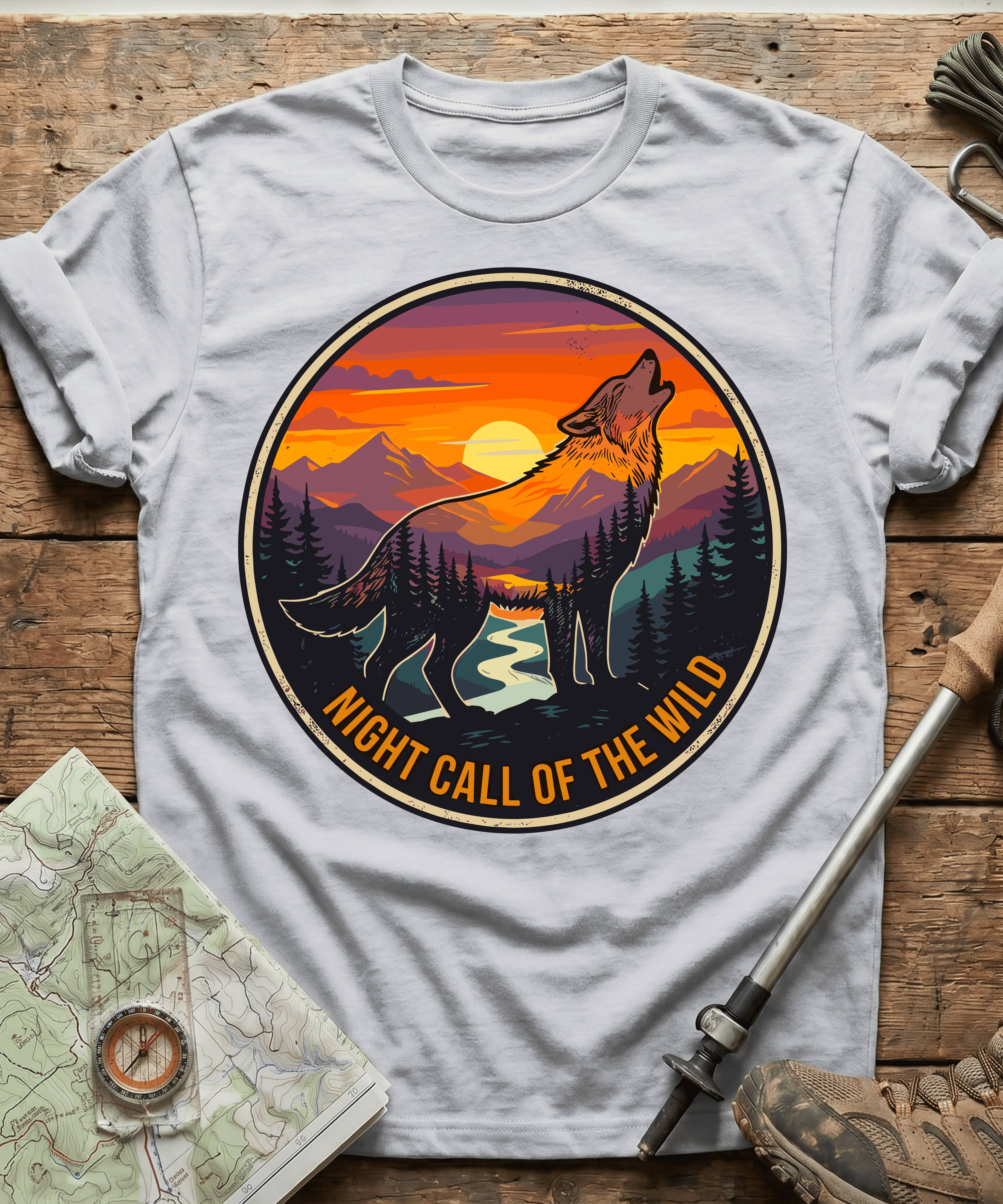 Night Call Of The Wild T-shirt