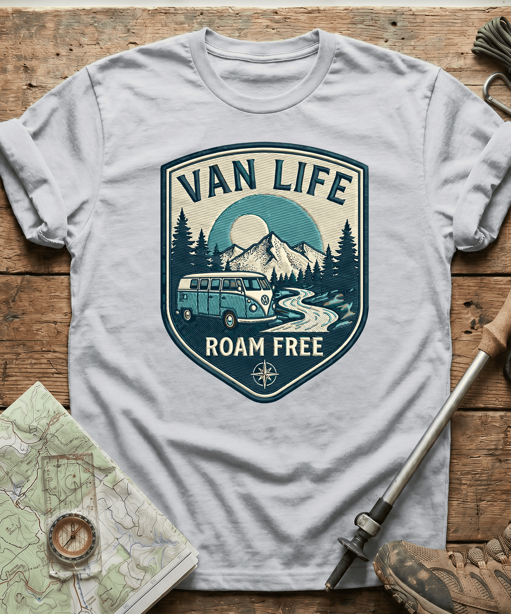 Van Life Roam Free T-shirt