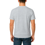Male model shot, viewing the back side.