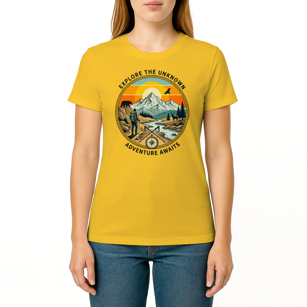 Female model shot, viewing the front side.