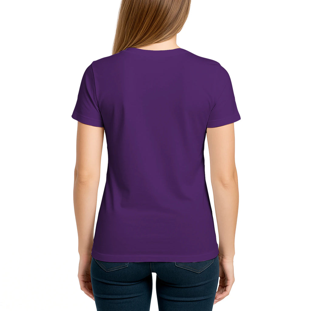 Female model shot, viewing the back side.