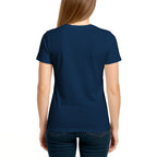 Female model shot, viewing the back side.