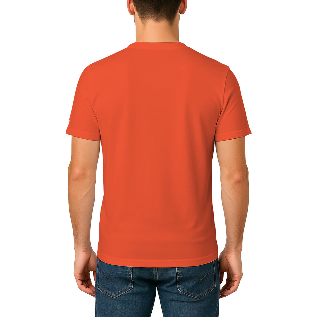 Male model shot, viewing the back side.
