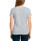 Female model shot, viewing the back side.