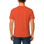 Male model shot, viewing the back side.