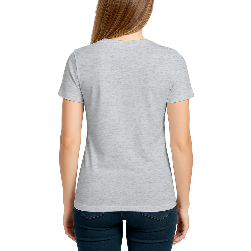 Female model shot, viewing the back side.