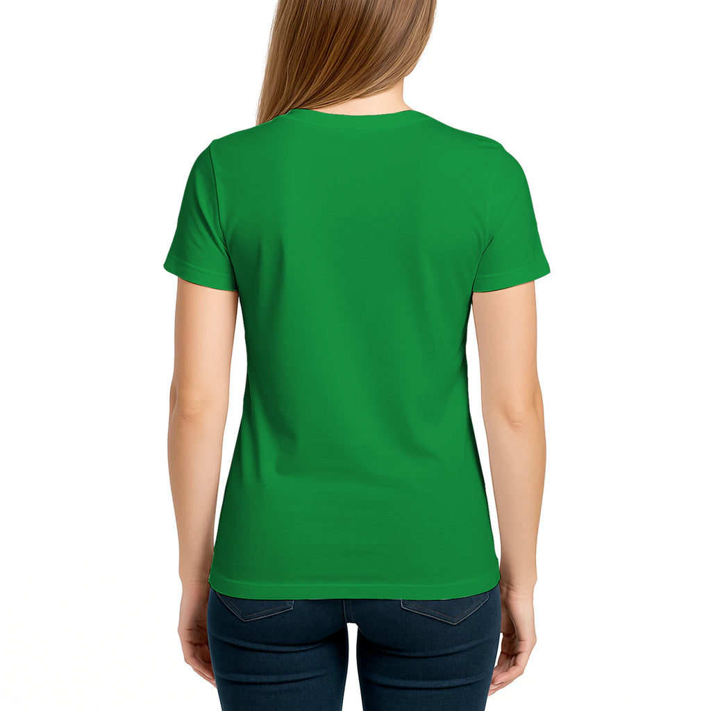 Female model shot, viewing the back side.