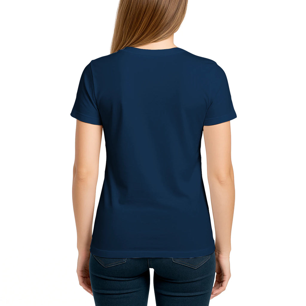 Female model shot, viewing the back side.