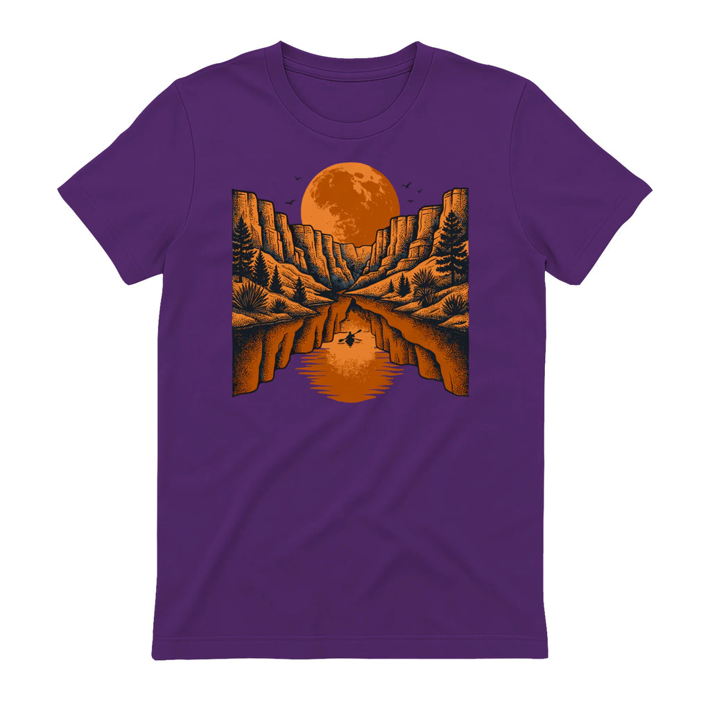 Lying flat, viewing the front side.