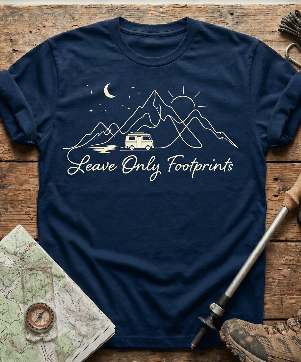 Leave Only Footprint T-shirt