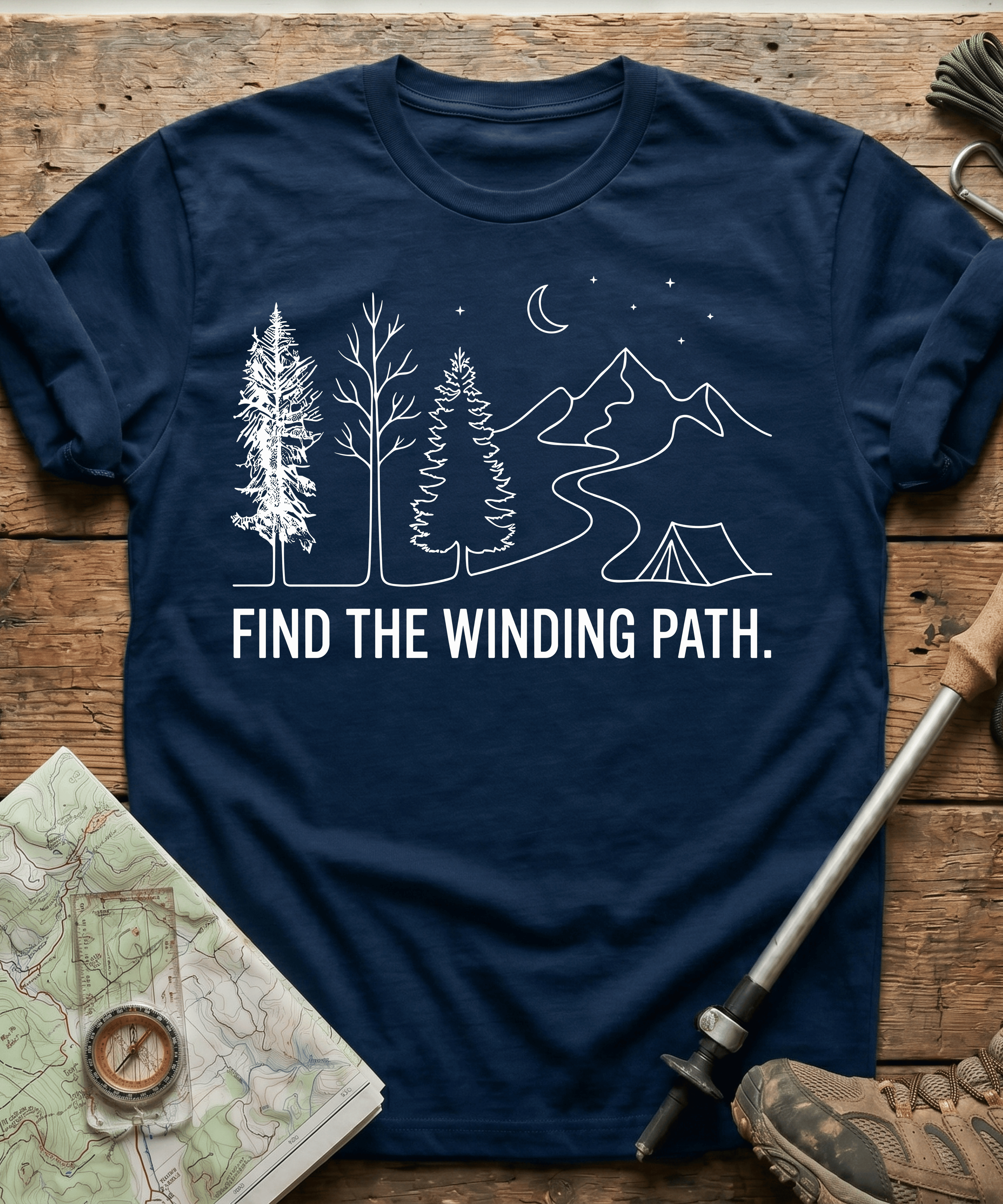 Find The Winding Path T-shirt