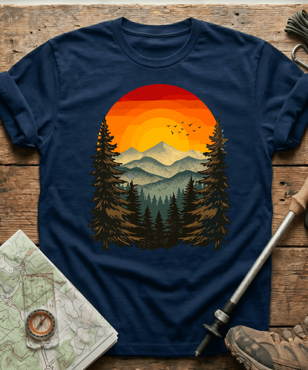 Vintage Twin Pines Mountain T-Shirt