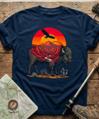 Desert Canyon Bison Eagle T-Shirt