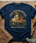 Chief Potting Officer Frog T-Shirt