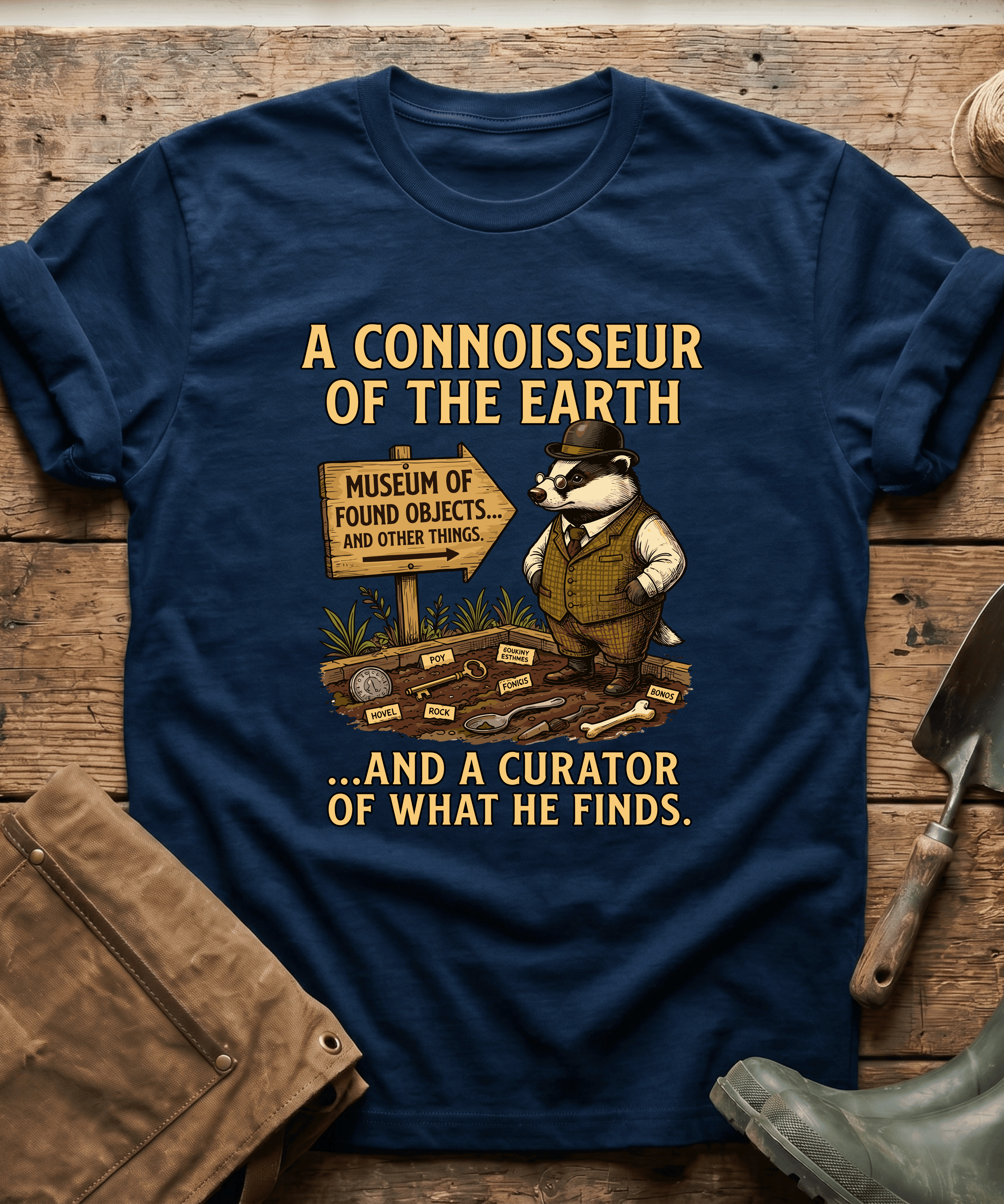 Connoisseur of the Earth Gardening T-Shirt