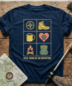 Vital Signs Of An Adventure T-shirt