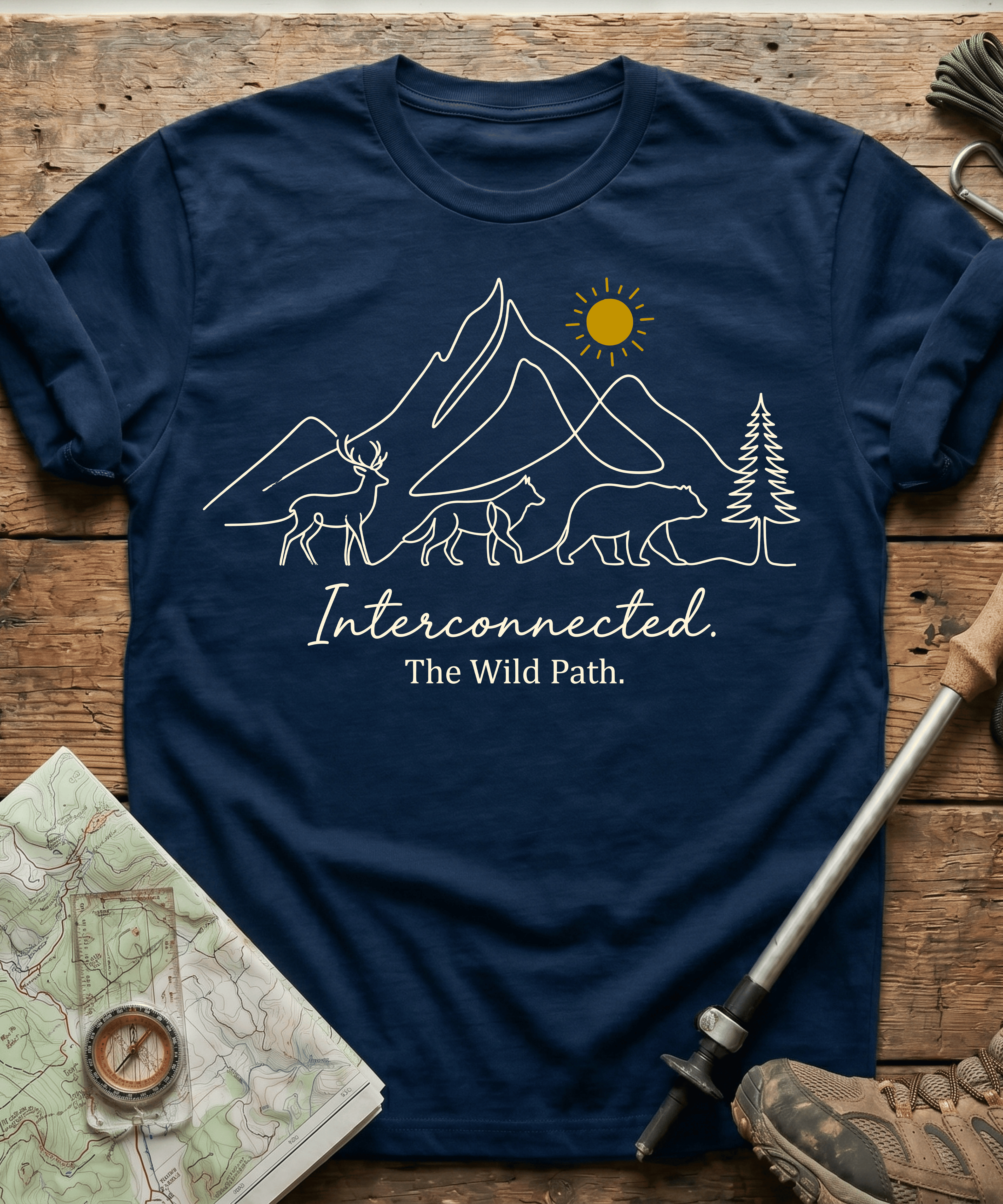 Interconnected The Wild Path T-shirt
