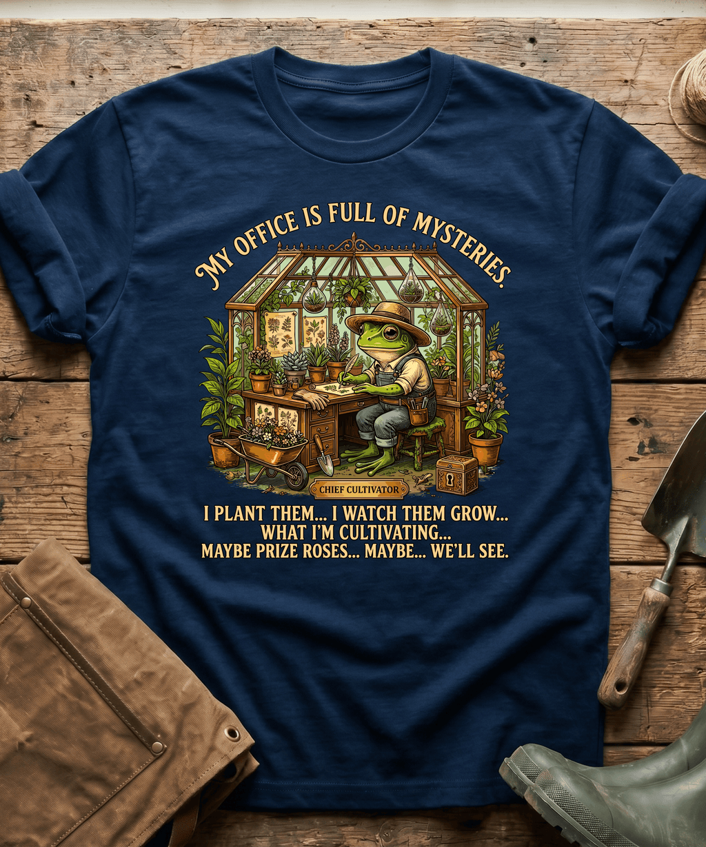 Chief Cultivator Office Full Of Mysteries T-Shirt
