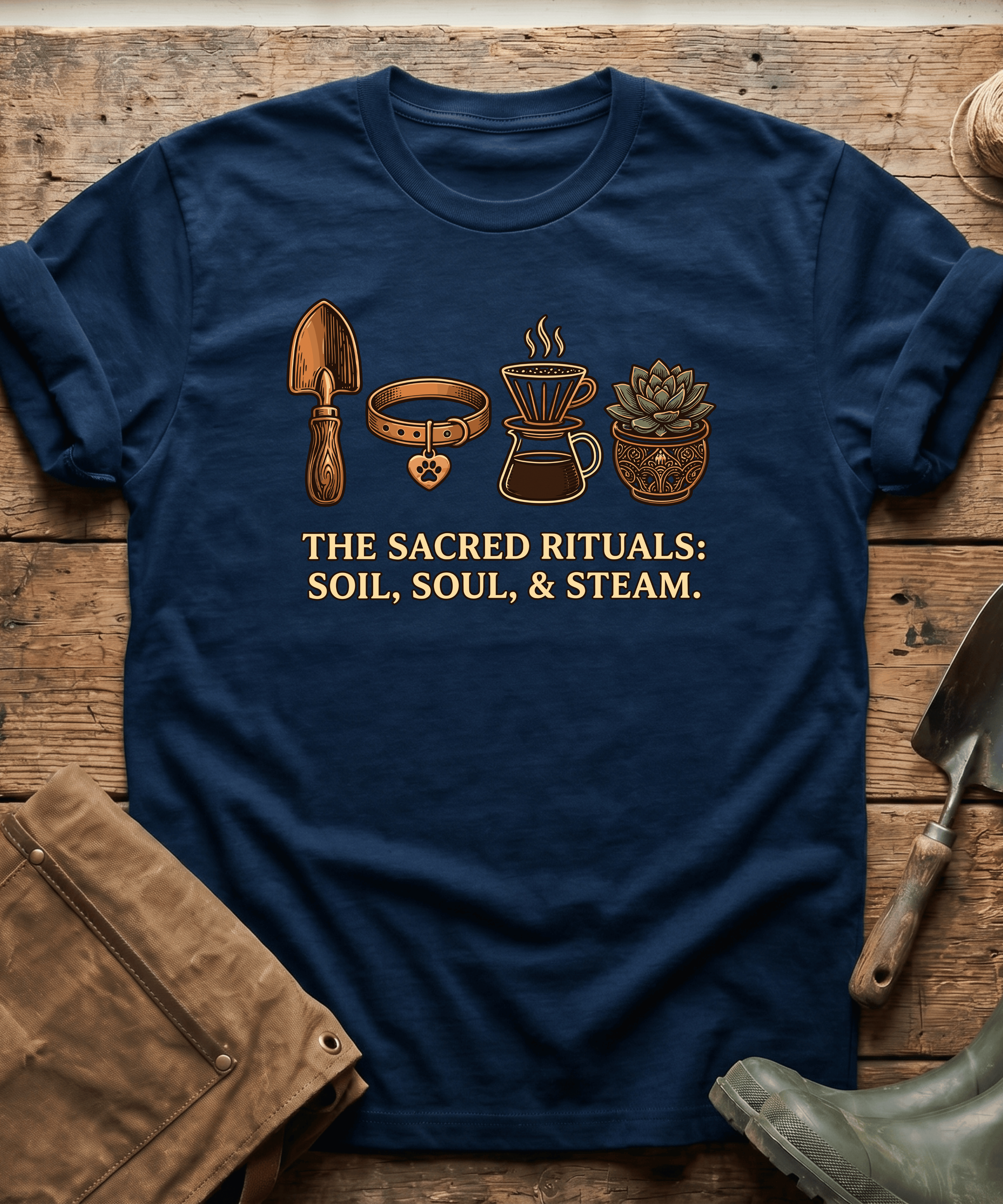 Sacred Rituals Soil Soul Steam T-Shirt