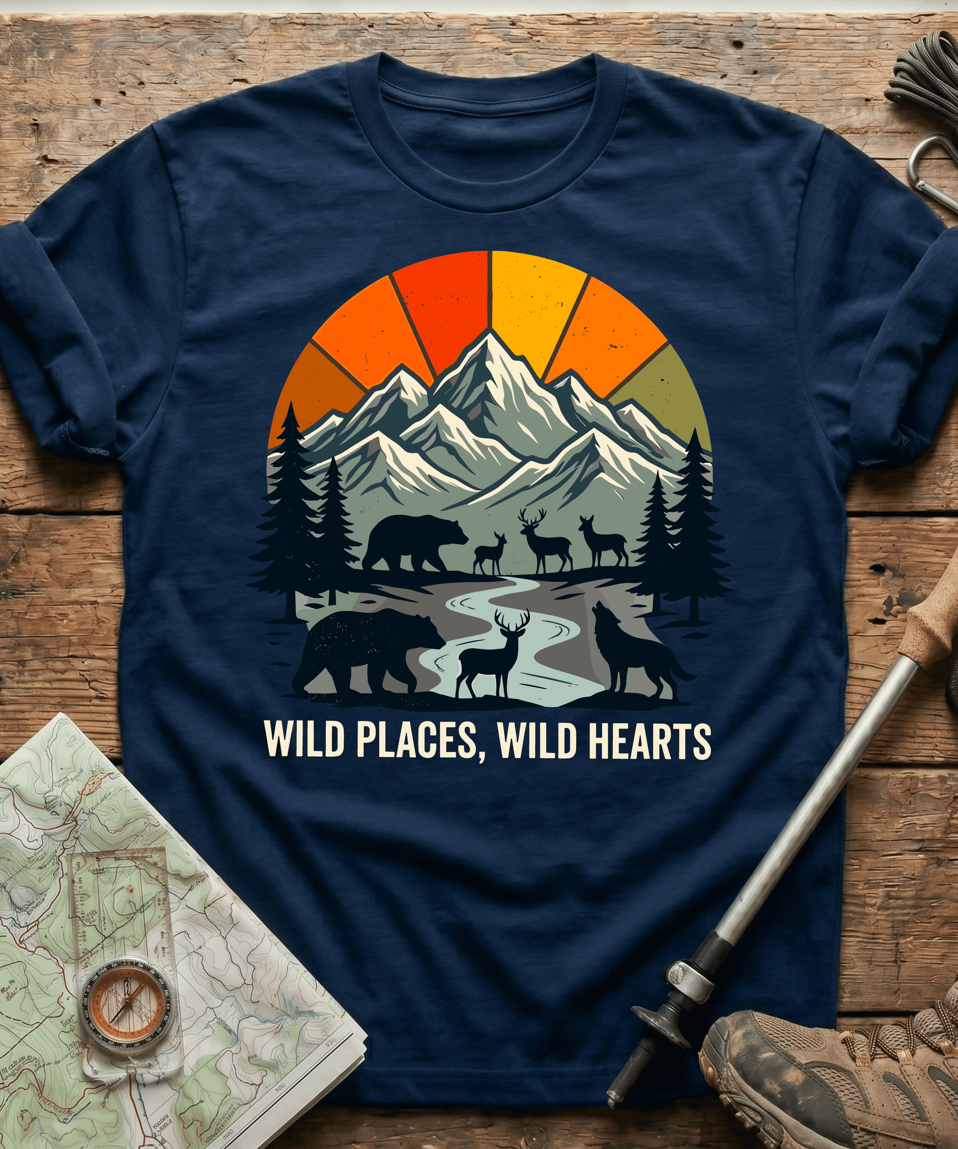 Wild Places Wild Heart T-shirt