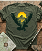 Majestic Mountain Eagle T-Shirt
