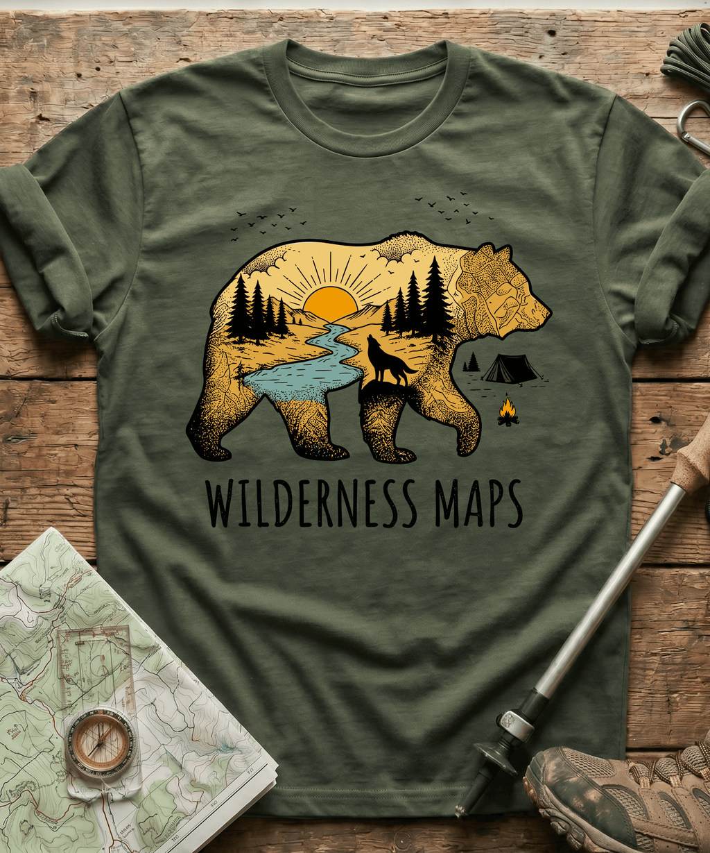 Wilderness Maps T-shirt