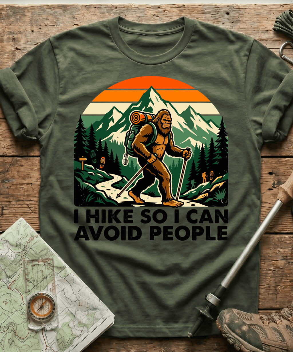 I Hike So I Can Avoid People T-shirt