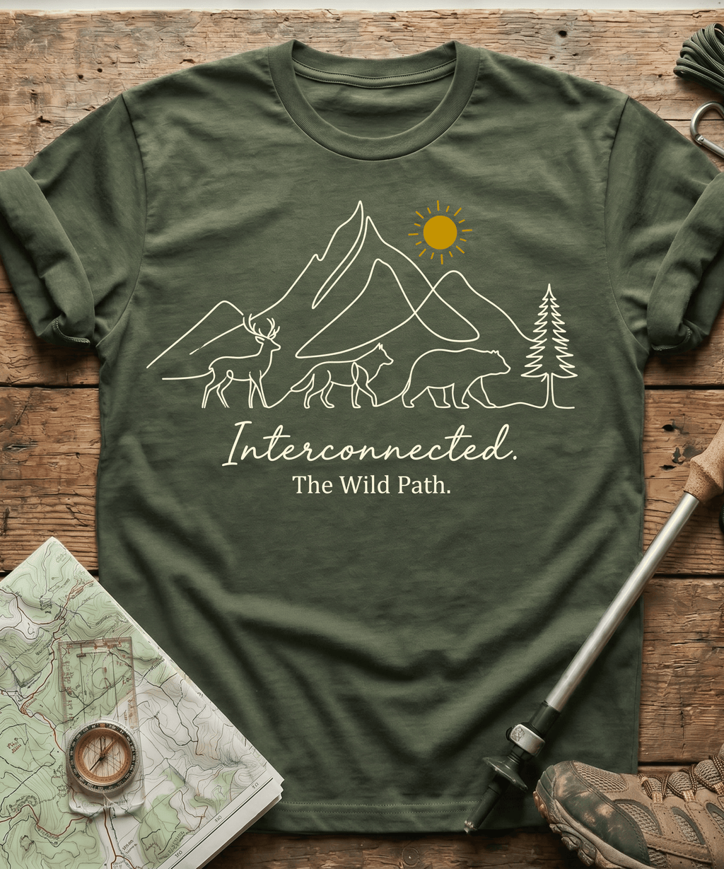 Interconnected The Wild Path T-shirt