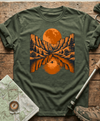 Canyon Kayak Orange Moon T-Shirt